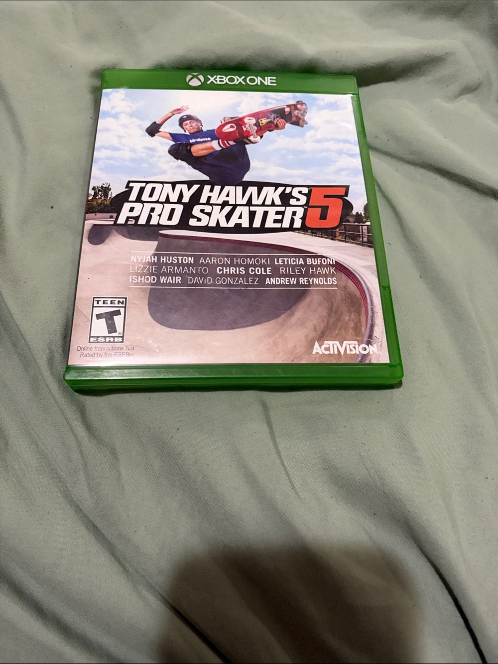 Tony Hawk's Pro Skater 5 Xbox One - Green Case
